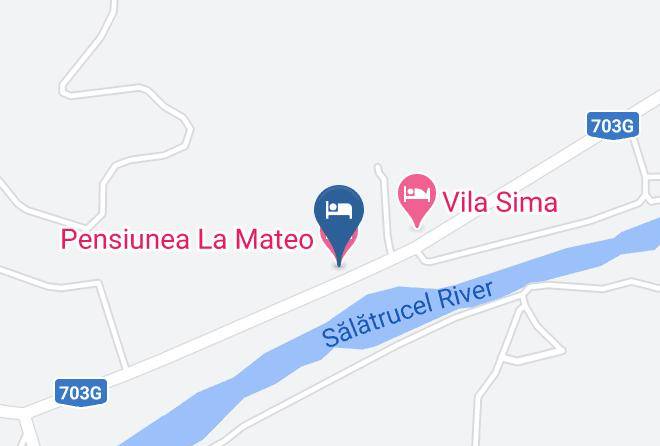 Calimanesti - Pensiunea La Mateo Maps