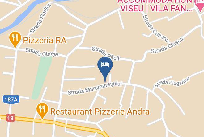 Viseu De Sus - Pensiunea La Raducu Maps