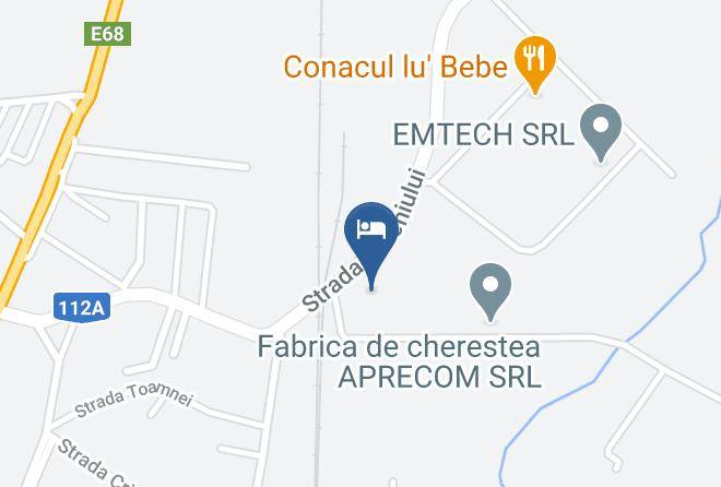 Codlea - Pensiunea La Troita Codlea Maps