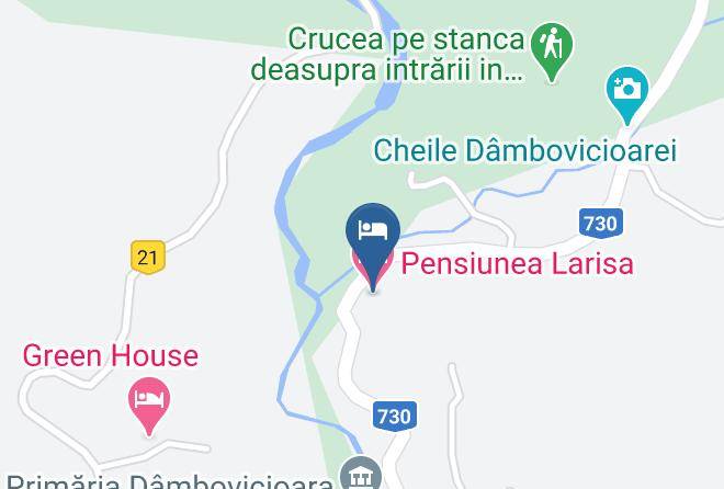 Dimbovicioara - Pensiunea Larisa Maps