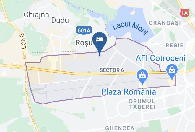 Bucharest - Pensiunea Laura Maps