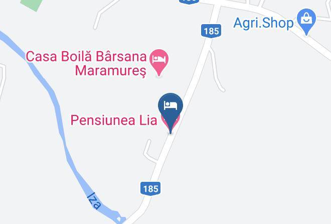 Barsana - Pensiunea Lia Maps