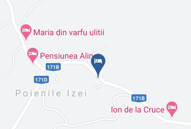 Poienile Izei - Pensiunea Liliana Maps