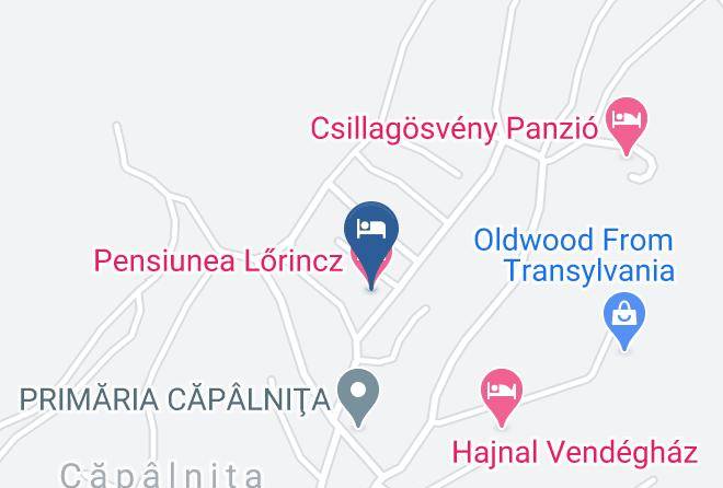 Capalnia - Pensiunea Lorincz Maps