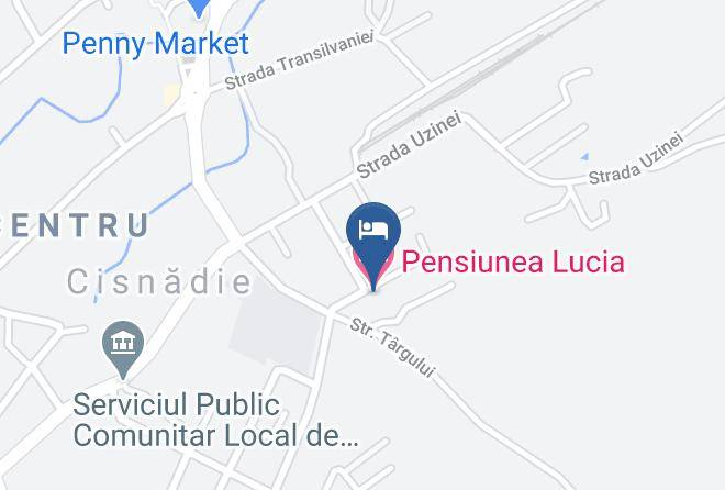 Cisnadie - Pensiunea Lucia Maps