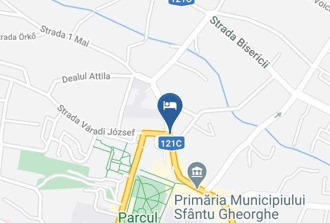 Sfantu Gheorghe - Pensiunea Lucia Maps