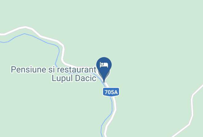 Orastioara De Sus - Pensiunea Lupul Dacic Maps