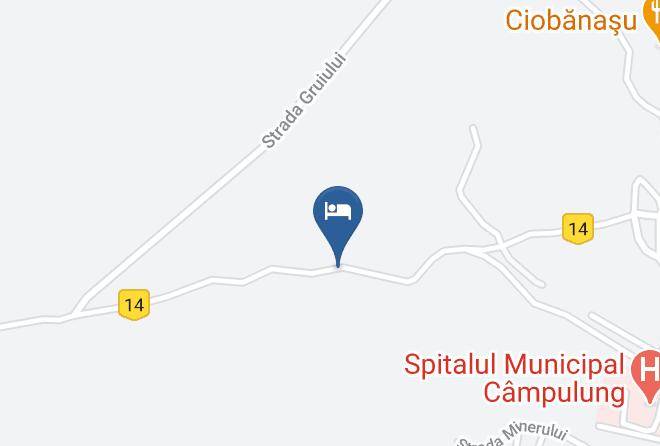 Campulung - Pensiunea Magdalena Maps