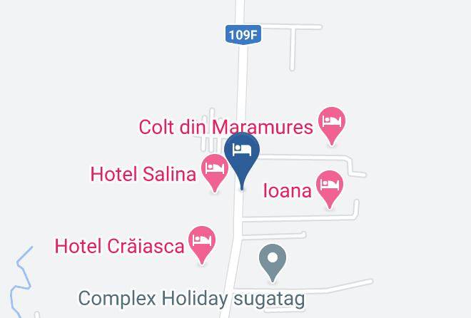 Ocna Ugatag - Pensiunea Maia Maps