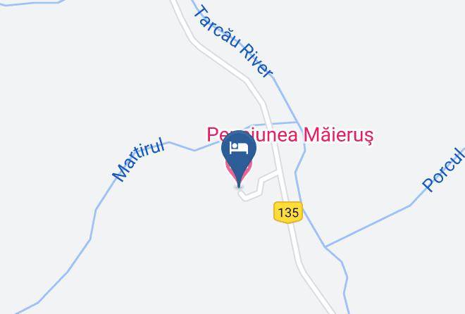 Tarcau - Pensiunea Maieru Maps