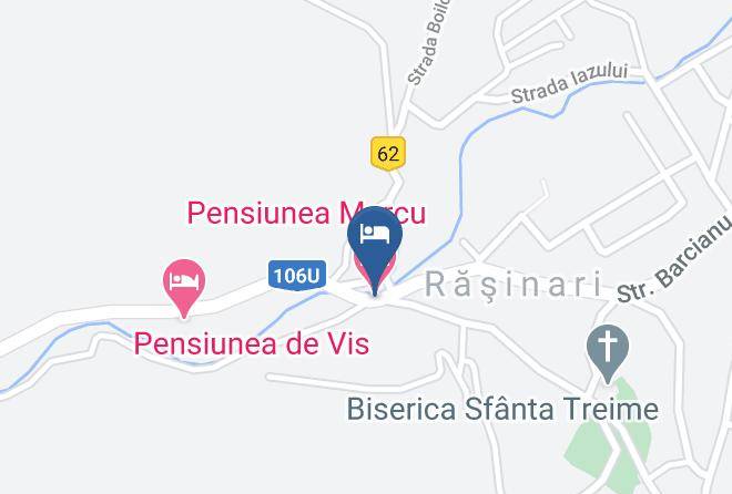 Rasinari - Pensiunea Marcu Maps