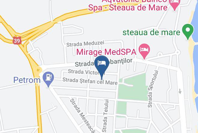 Eforie - Pensiunea Mareea Maps