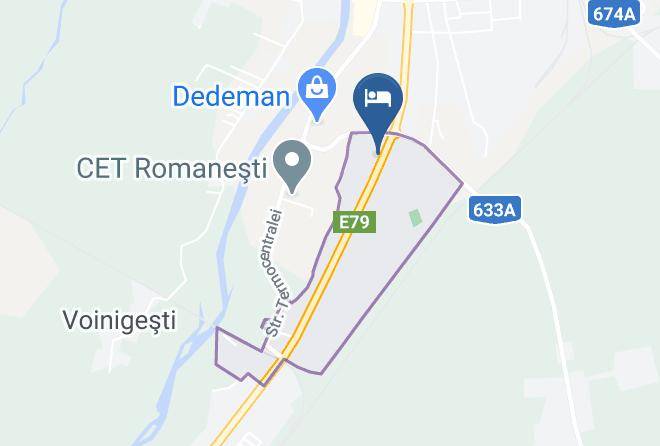 Tirgu Jiu - Pensiunea Margot Maps