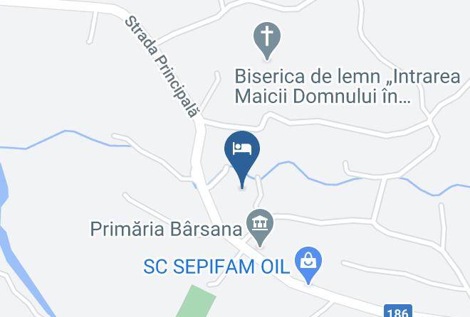 Barsana - Pensiunea Maria Maps