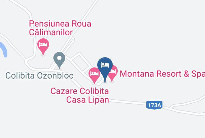 Bistrita Bargaului - Pensiunea Maria Colibita Maps