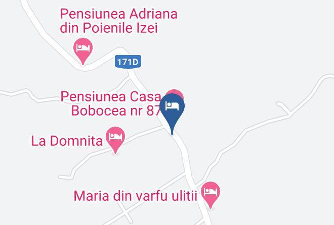 Poienile Izei - Pensiunea Maria Petreus Maps