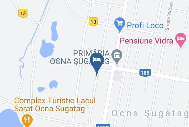 Ocna Ugatag - Pensiunea Mariana Maps