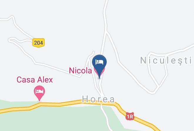 Horea - Pensiunea Mates Maps