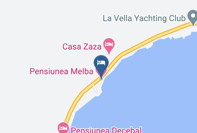 Dubova - Pensiunea Melba Maps