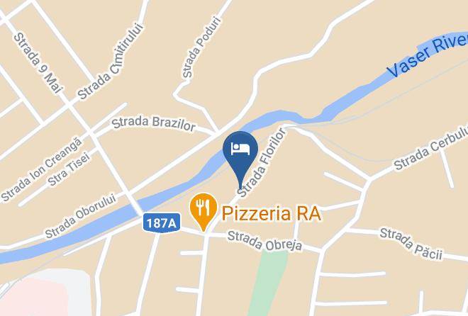 Viseu De Sus - Pensiunea Melinda Maps