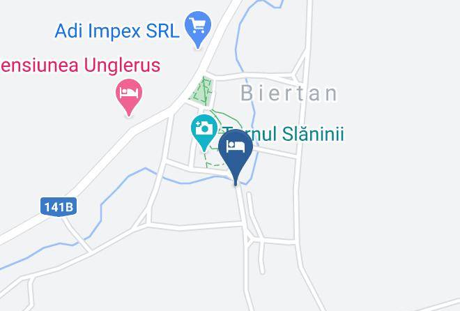 Biertan - Pensiunea Michael Maps