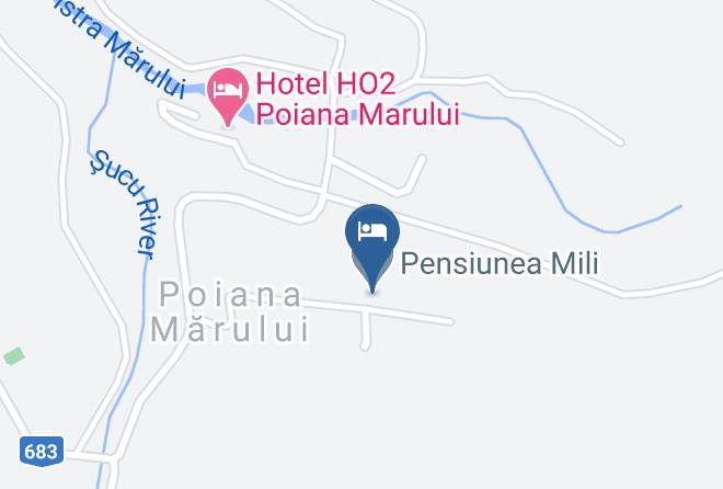 Zavoi - Pensiunea Mili Maps