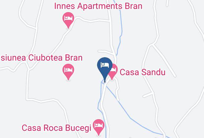 Bran - Pensiunea Miracole Maps