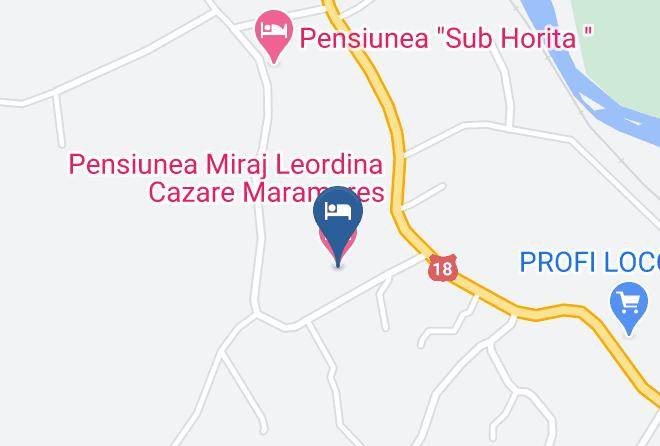Leordina - Pensiunea Miraj Leordina Cazare Maramures Maps