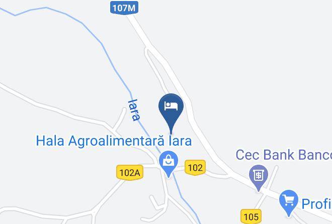 Iara - Pensiunea Moara Lipanului Maps