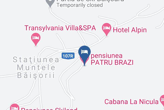 Baisoara - Pensiunea Nicoleta Maps