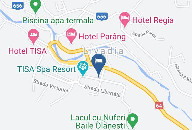 Baile Olanesti - Pensiunea Nina Maps