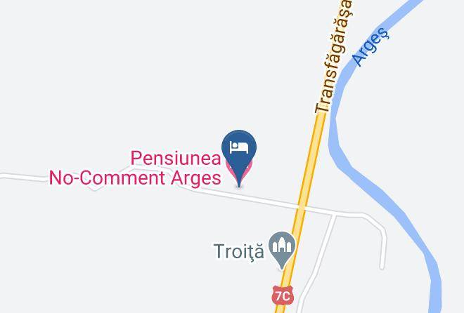 Corbeni - Pensiunea No Comment Arges Maps