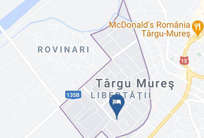Targu Mures - Pensiunea Nomad Maps