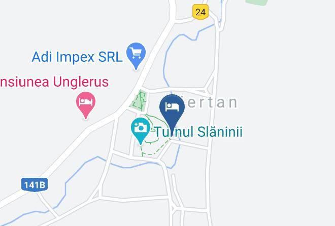 Biertan - Pensiunea Oppidum Maps