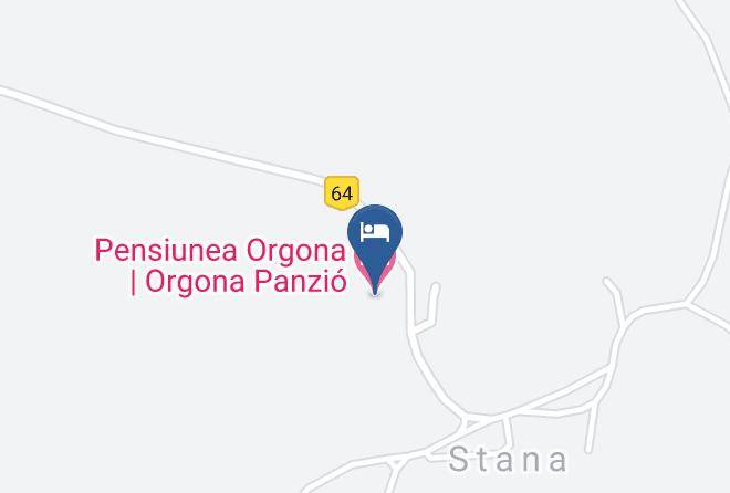 Almasu - Pensiunea Orgona Orgona Panzio Maps