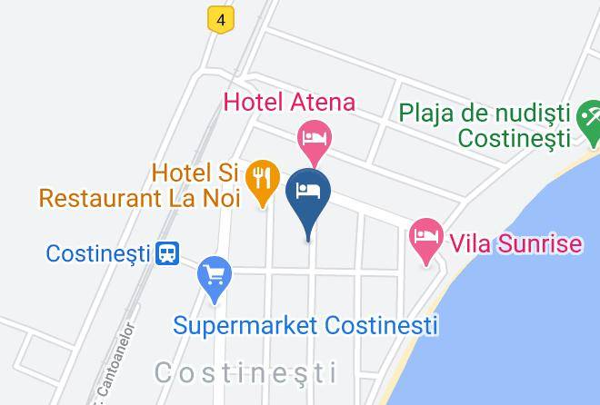 Costinesti - Pensiunea Orion Maps
