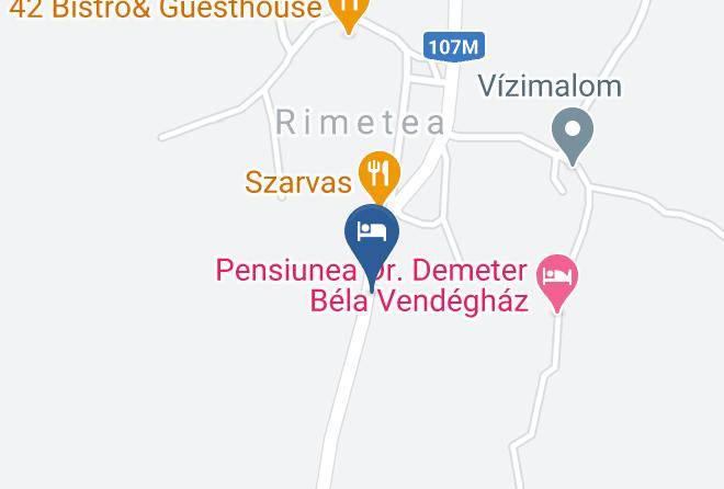 Rimetea - Pensiunea Panorama Maps