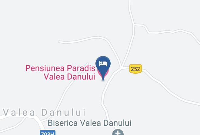 Valea Danului - Pensiunea Paradis Valea Danului Maps