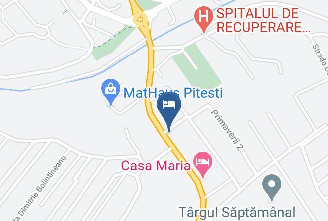 Pitesti - Pensiunea Pavo Maps