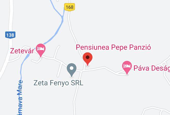Zetea - Pensiunea Pepe Panzio Maps