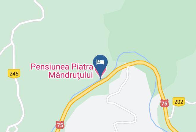 Scarisoara - Pensiunea Piatra Mandruului Maps