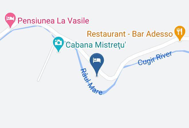 Cugir - Pensiunea Poarta Raiului Maps