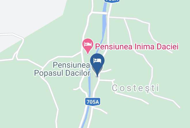 Orastioara De Sus - Pensiunea Popasul Dacilor Maps