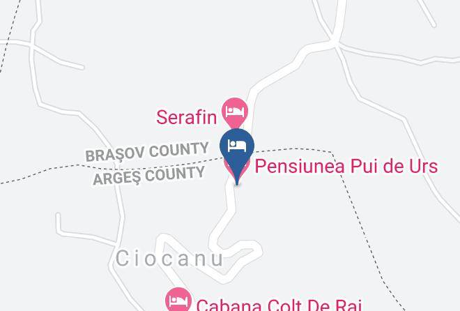 Dimbovicioara - Pensiunea Pui De Urs Maps