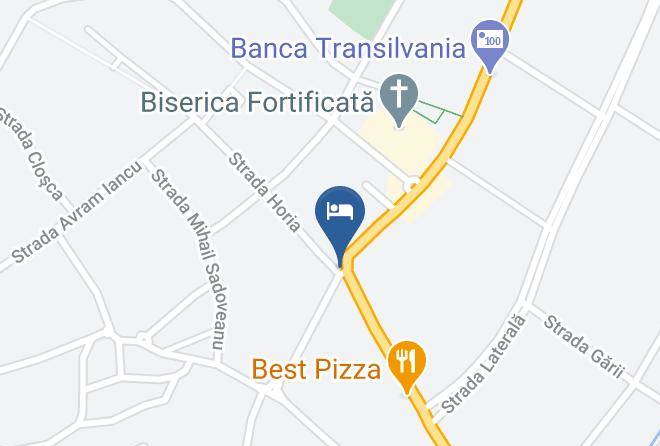Codlea - Pensiunea Puiu Popa Maps