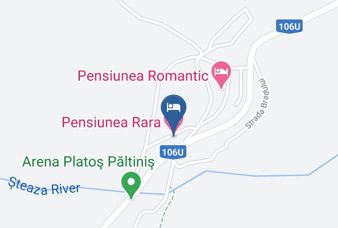 Poplaca - Pensiunea Rara Maps