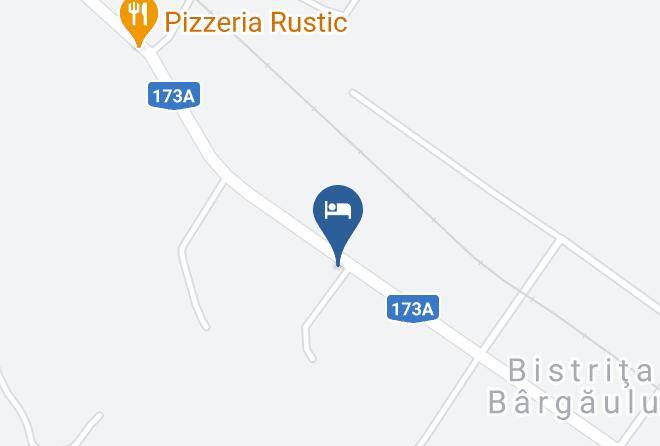 Bistrita Bargaului - Pensiunea Rares Maps