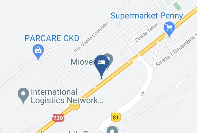 Mioveni - Pensiunea Raxand Mioveni Maps