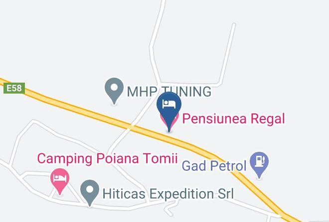 Beclean - Pensiunea Regal Maps