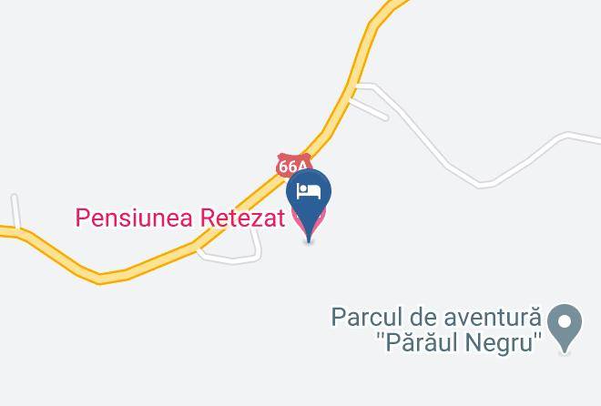 Uricani - Pensiunea Retezat Maps